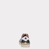 Double L Lace Up Sneakers :: Black
