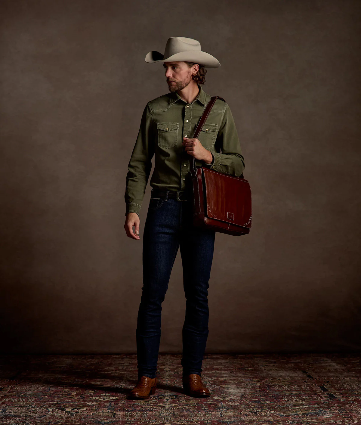 Luke :: Barnwood + Tan