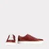 Double L Lace Up Sneaker :: Red